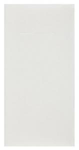 Taskullinen lautasliina valkoinen, 12 kpl