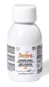 Valkoinen väriaine (EI SIS. E171), 100 g, Decora
