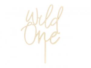 Puinen kakunkoriste "Wild One"