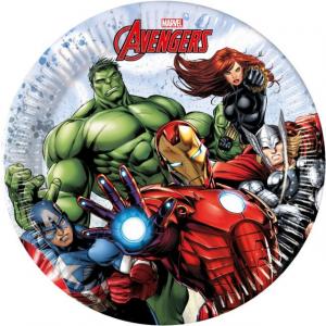 Avengers Infinity Stones pienet pahvilautaset 20 cm, 8 kpl