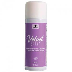 Velvet spray / suklaaspray liila, 400 ml, ei E171 - Martellato