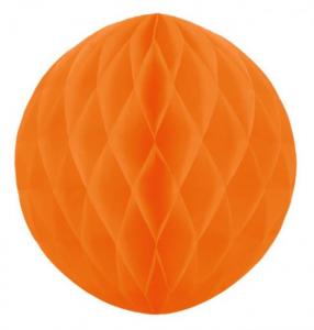 Honeycomb pyöreä oranssi 20 cm, 1 kpl