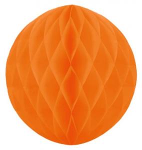 Honeycomb pyöreä oranssi 30 cm, 1 kpl