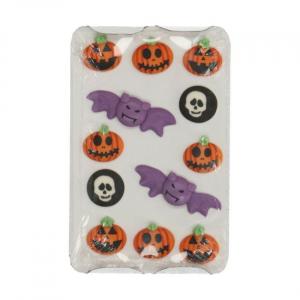 Syötävät Halloween aiheiset koristeet 12 kpl - Wilton