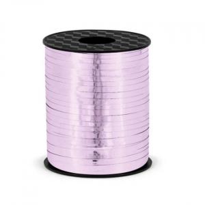 Ilmapallonauha/lahjanauha metallinen vaalea violetti 5 mm, 225 metriä