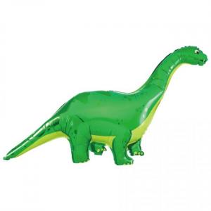 Foliopallo 3D vihreä Brachiosaurus 78cm x 130cm
