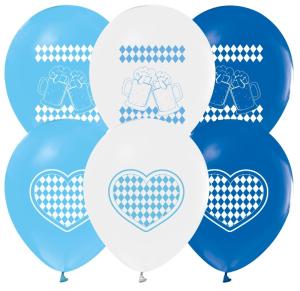 Octoberfest -ilmapallot 30 cm, 8 kpl