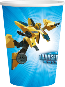 Transformers pahvimukit, 8 kpl