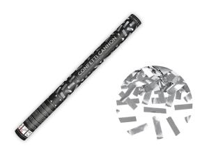 Konfettitykki hopea 60 cm