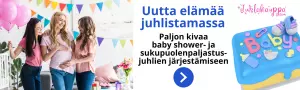 Baby shower / Sukupuolenpaljastusjuhlat