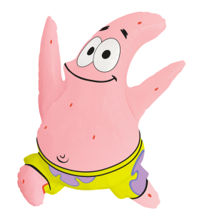 Foliopallo Paavo Pesusieni Patrick Star (Patrik Tähti) 75 x 66 cm