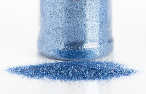 Irtoglitter / Ilmapalloglitter taivaansininen, 100 g purkki