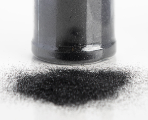 Irtoglitter / Ilmapalloglitter musta, 100 g purkki