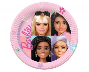 Barbie pahvilautaset 22,8 cm, 8 kpl