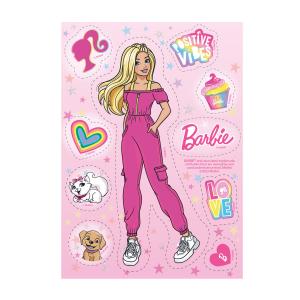 Syötävä kakkukuva Barbie + koristeet