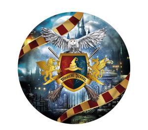 Harry Potter pahvilautaset 23 cm, 6 kpl