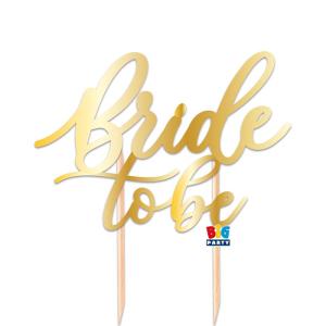 Bride to be -kakunkoriste, kulta