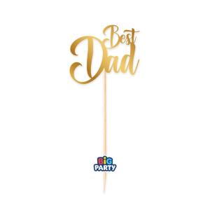 Best Dad Pieni kakunkoriste kulta metallinhohto