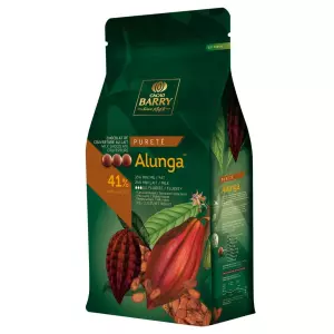 Cacao Barry Alunga maitosuklaanappi 41%, 1 kg