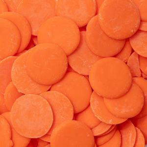 Candy Buttons oranssi 340g suklaakuorrute