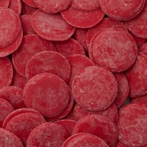 Candy Buttons punainen 340g suklaakuorrute