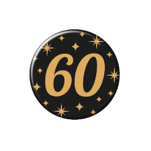 60 - rintamerkki metallia