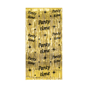 Oviverho / taustaverho "Party time" kullanvärinen 200 x 100 cm