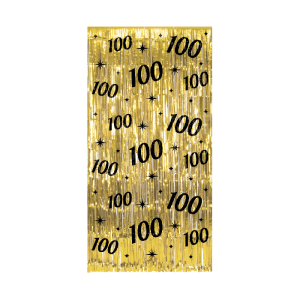 Oviverho / taustaverho "100" kullanvärinen 200 x 100 cm