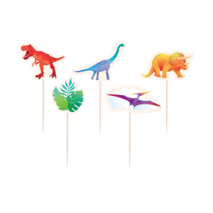 Dinosaurus kakkukoristeet 16 kpl