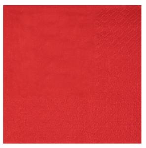 Pieni lautasliina punainen, 25 kpl