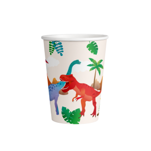 Dinosaurus-pahvimukit, 8 kpl