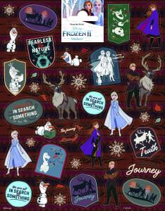 Frozen II tarra-arkki