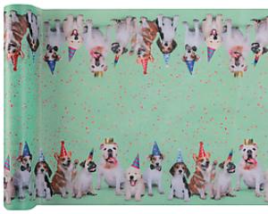 Kaitaliina Juhlivat koirat 30 cm, 2,5 m