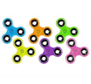 Fidget spinner glitter, lajitelma, 1 kpl