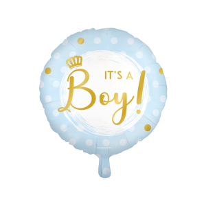 Foliopallo "Its a boy" 46 cm