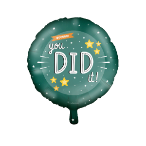 Foliopallo "You did it" 46 cm