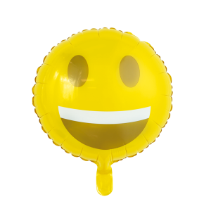 Foliopallo keltainen hymynaama "smile", n. 46 cm