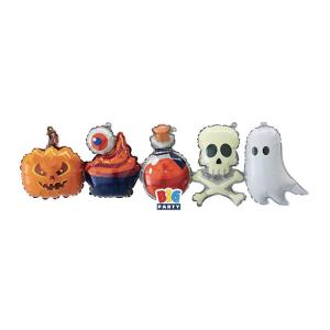 Foliopallobanneri Halloween 102 x 32 cm