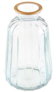 Lasimaljakko kartio kirkas 6,5 x 11 cm