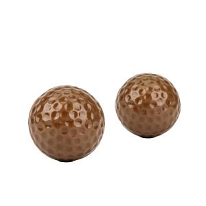 Suklaamuotti 3D golfpallo ø 42 mm - Martellato