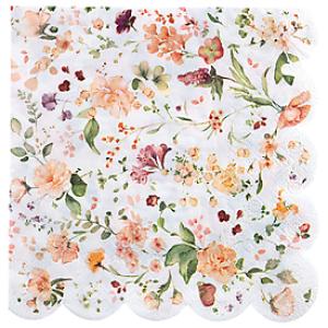 Lautasliina kesäinen kukkaketo 33 cm, 12 kpl