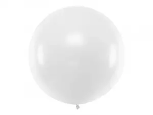 Jätti-ilmapallo valkoinen 1 m