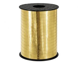 Ilmapallonauha/lahjanauha metallinen kulta 5 mm, 458 metriä