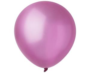 Mini-ilmapallot metalli vaaleanpunainen 13 cm, 100 kpl
