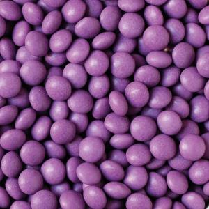 Syötävät suklaarakeet, liila/violetti, 80 g
