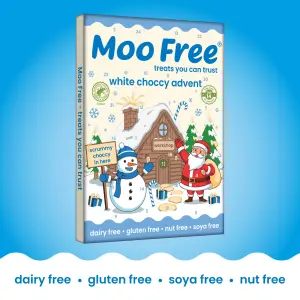 Moo Free Valkokaakao Joulukalenteri 70g