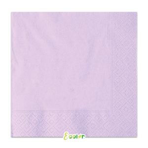 Iso lautasliina liila / vaalea violetti 33 x 33 cm, 40 kpl