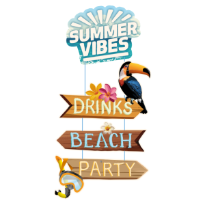Summer vibes kyltti