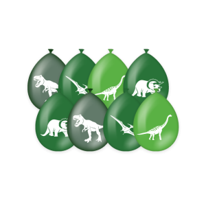 Dinosaurus ilmapallot 8 kpl