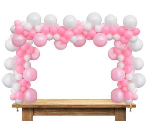 Pöytään kiinnitettävä koristeteline 260 x 100 cm, kulta